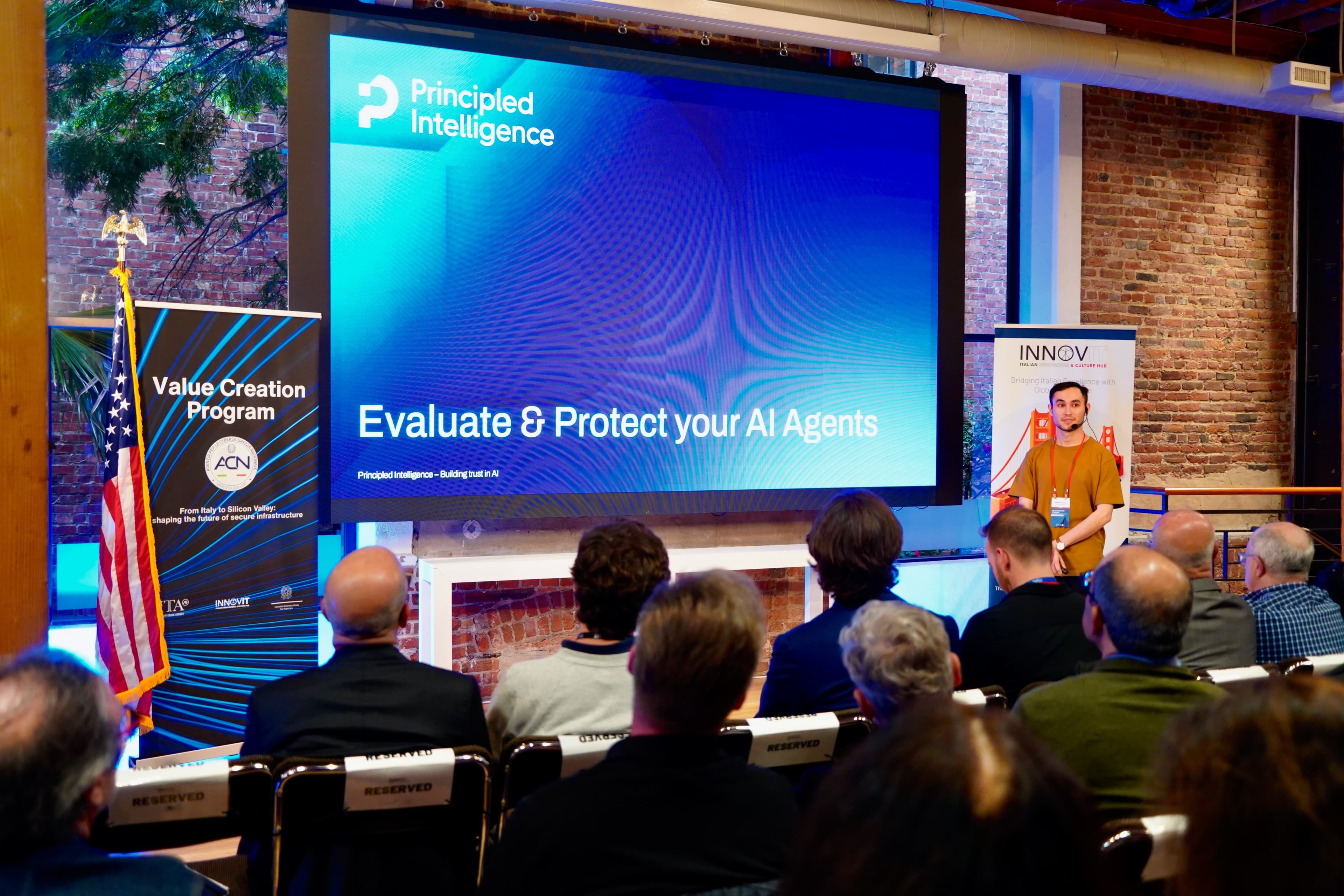 Principled Intelligence presenting at INNOVIT during the ACN Value Creation Program
